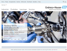 Tablet Screenshot of dk.endress.com