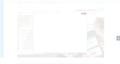 Desktop Screenshot of endress.com